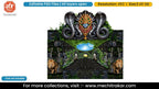 Shri Nag Devi Mata: Forest Ruin Serpent Editable Social PSD Template for Designers